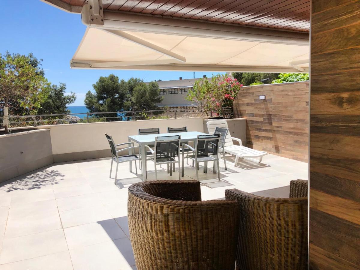 סאלו Apartamento Playa Capellans - Gran Terraza מראה חיצוני תמונה